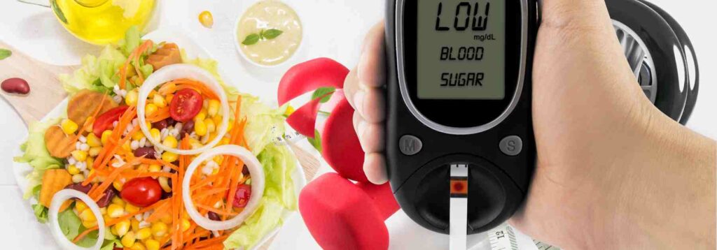 Diabetes blood test in Fermanagh.